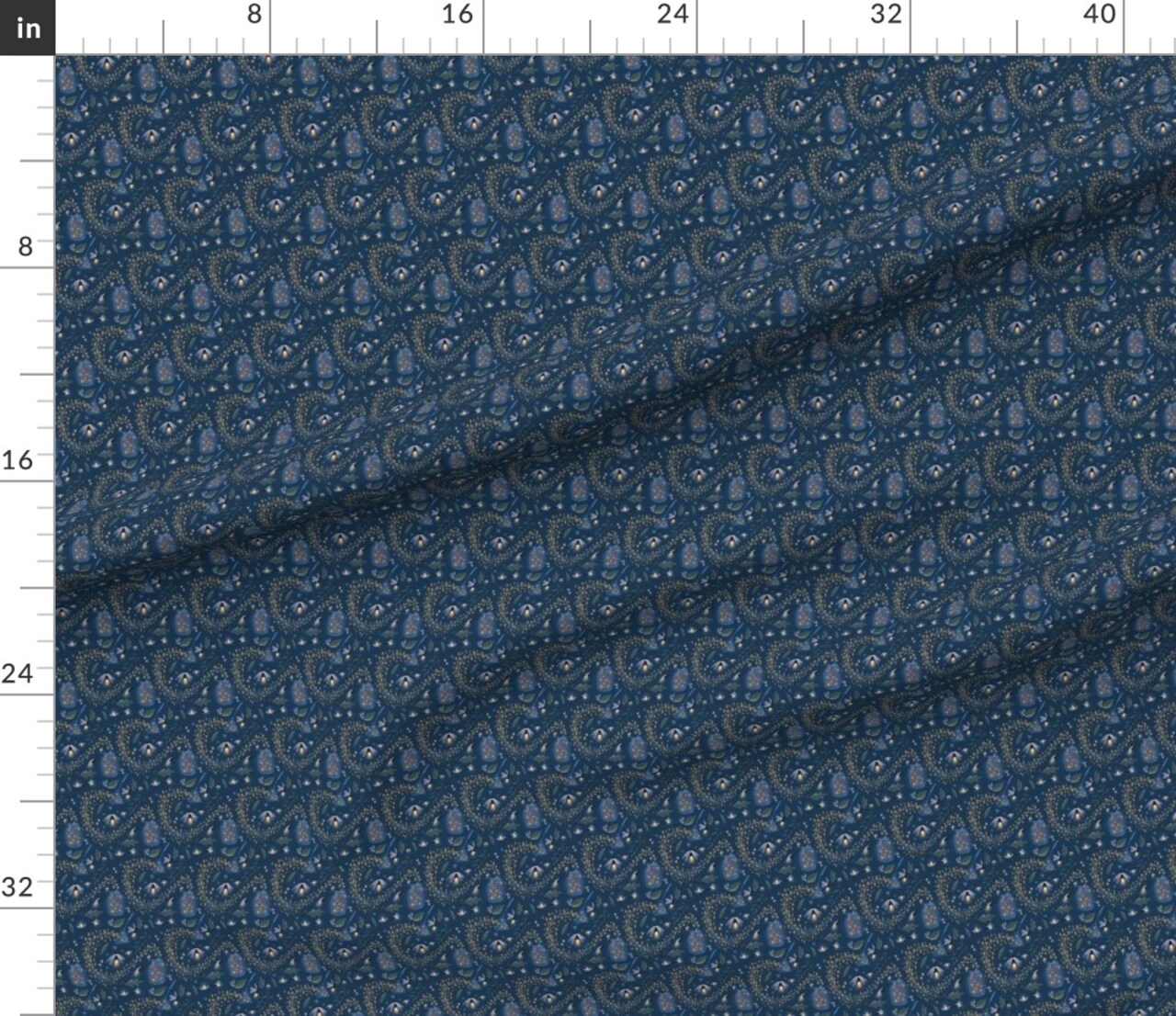 Fireflies,Small Scale,Whimsical,Kids,Summer,Childhood,Insects,Magical,Wish,Nature,Blue,Stars Custom Printed Fabric by Spoonflower Various Fabrics by the Yard or Fat Quarter